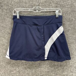 RBK Skort Women S Small Blue Mini Short Pull On Mid Rise Stretch Lined Casual